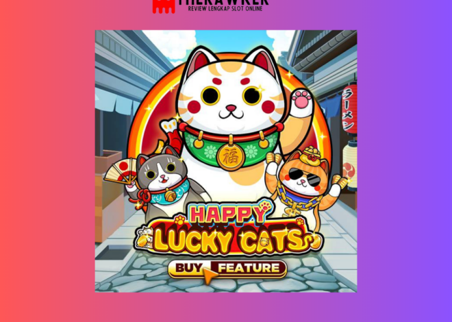 Keberuntungan, Happy Lucky Cats: Slot Online dari Microgaming